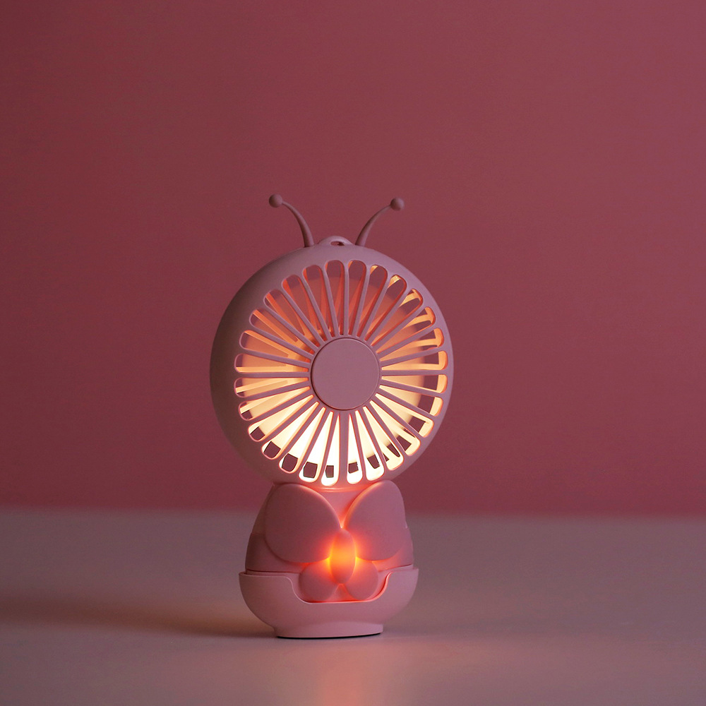 Butterfly USB mini handheld small fan can be charged for large wind portable Butterfly USB mini handheld small fan can be charged for large wind portable