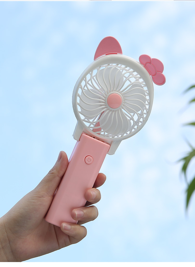 Portable Fan Summer USB Mini Folding Portable Electric Fan Desktop Cartoon Student Pocket Small Fan Portable Fan Summer USB Mini Folding Portable Electric Fan Desktop Cartoon Student Pocket Small Fan