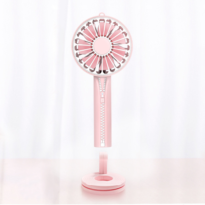 Zipper Mini Hand-held Small Fan, USB Charging Portable Small Fan Zipper Mini Hand-held Small Fan, USB Charging Portable Small Fan