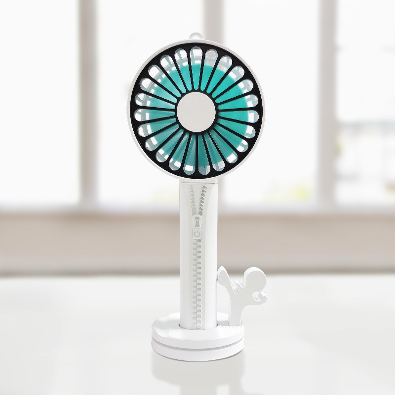 Zipper Mini Hand-held Small Fan, USB Charging Portable Small Fan Zipper Mini Hand-held Small Fan, USB Charging Portable Small Fan