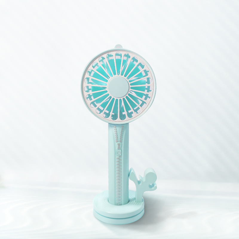 Zipper Mini Hand-held Small Fan, USB Charging Portable Small Fan Zipper Mini Hand-held Small Fan, USB Charging Portable Small Fan
