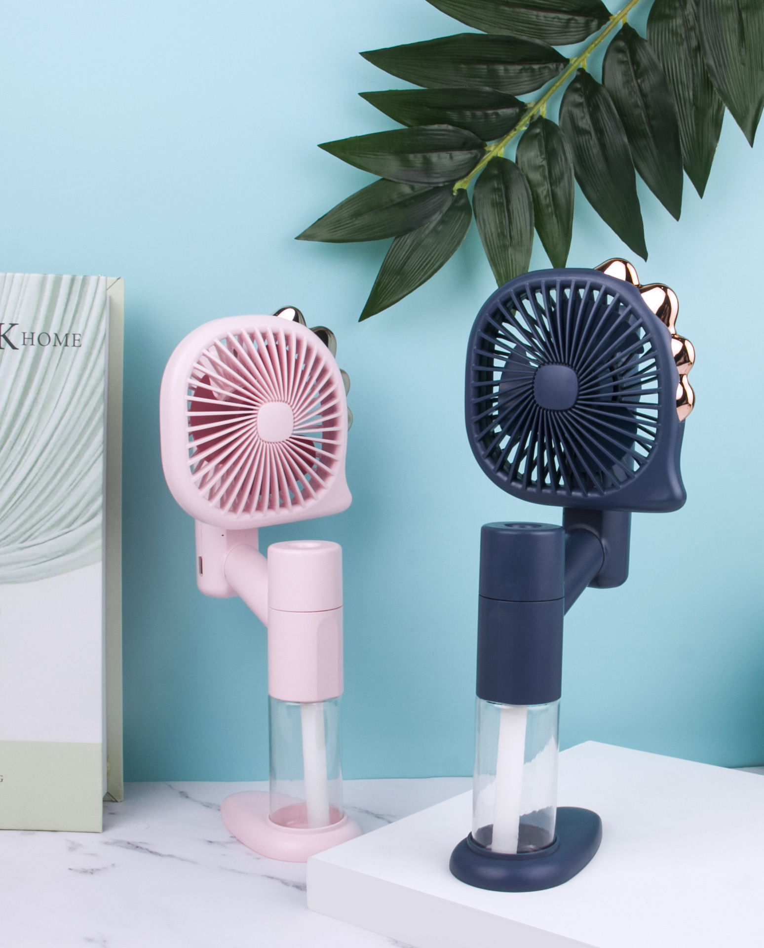2021dinosaur Folding Spray Humidifying Student Portable Dormitory Office USB Rechargeable Small Fan 2021dinosaur Folding Spray Humidifying Student Portable Dormitory Office USB Rechargeable Small Fan