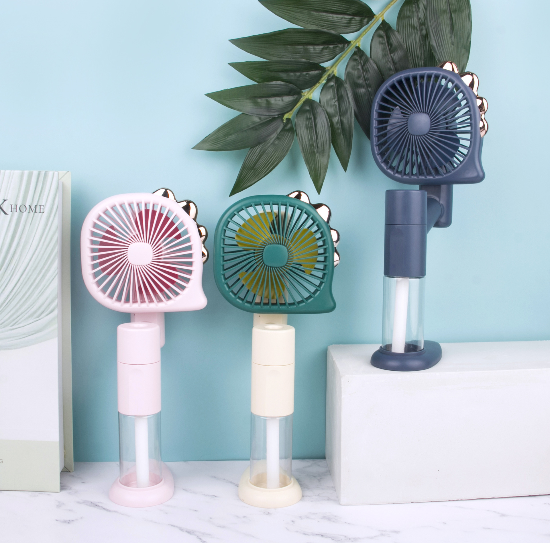 2021dinosaur Folding Spray Humidifying Student Portable Dormitory Office USB Rechargeable Small Fan 2021dinosaur Folding Spray Humidifying Student Portable Dormitory Office USB Rechargeable Small Fan