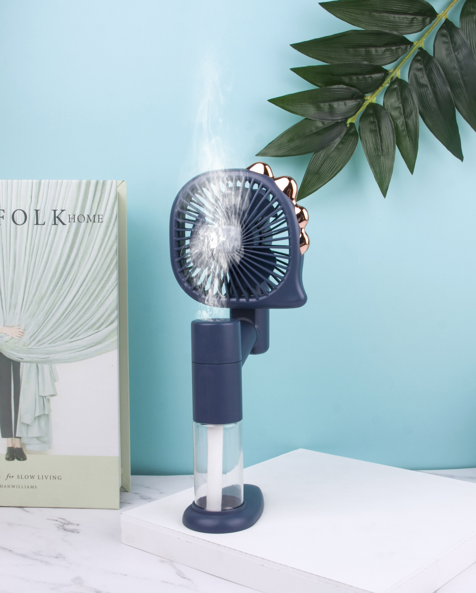 2021dinosaur Folding Spray Humidifying Student Portable Dormitory Office USB Rechargeable Small Fan 2021dinosaur Folding Spray Humidifying Student Portable Dormitory Office USB Rechargeable Small Fan