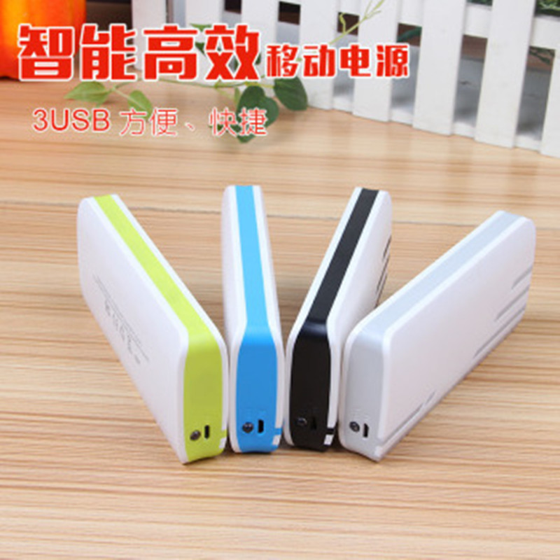 Universal stripe 3usb mobile phone charger 20000ma large capacity mobile power supply manufacturers logo