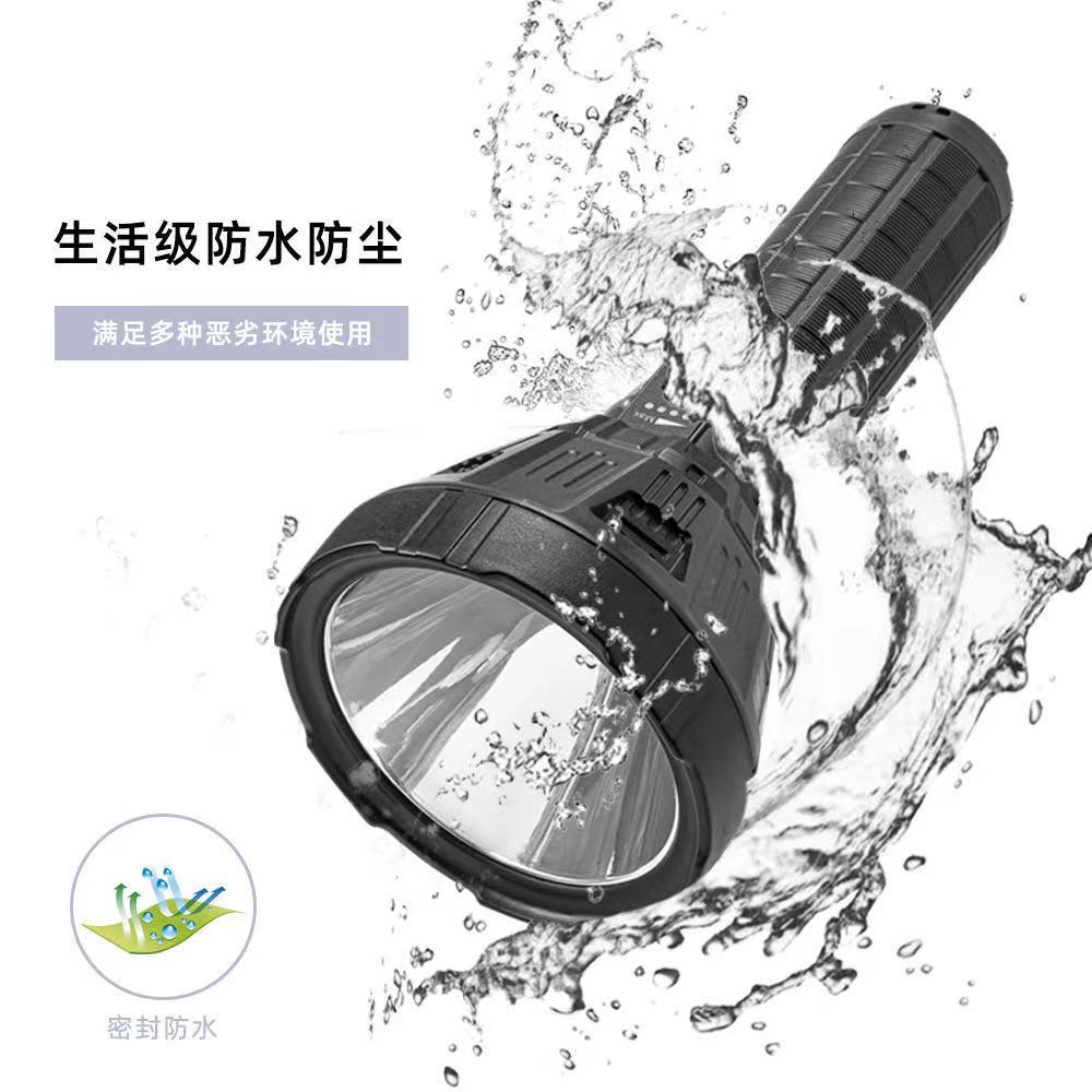 Torch 50W Emergency Engineering Portable Lamp Long Shot P70 Torch with Power Display