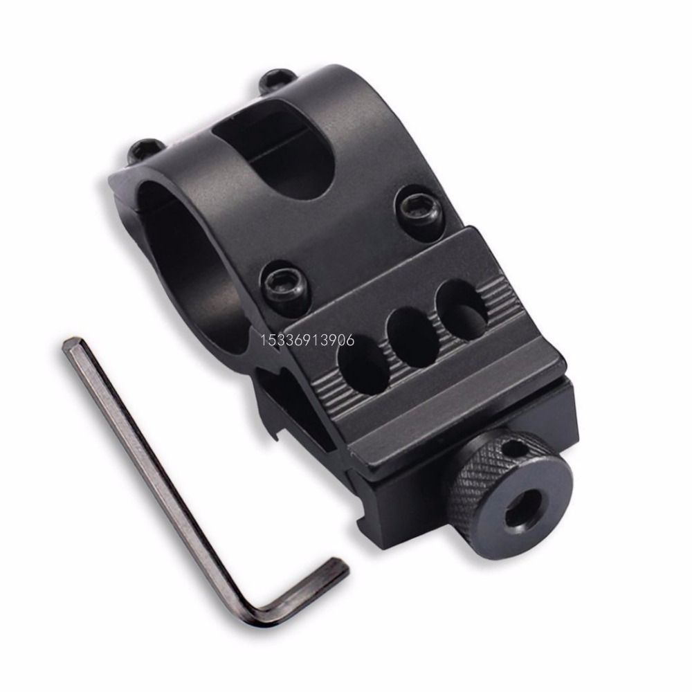T2008 Full Metal 20mm Card Slot 25/30mm Torch Bracket Fixture