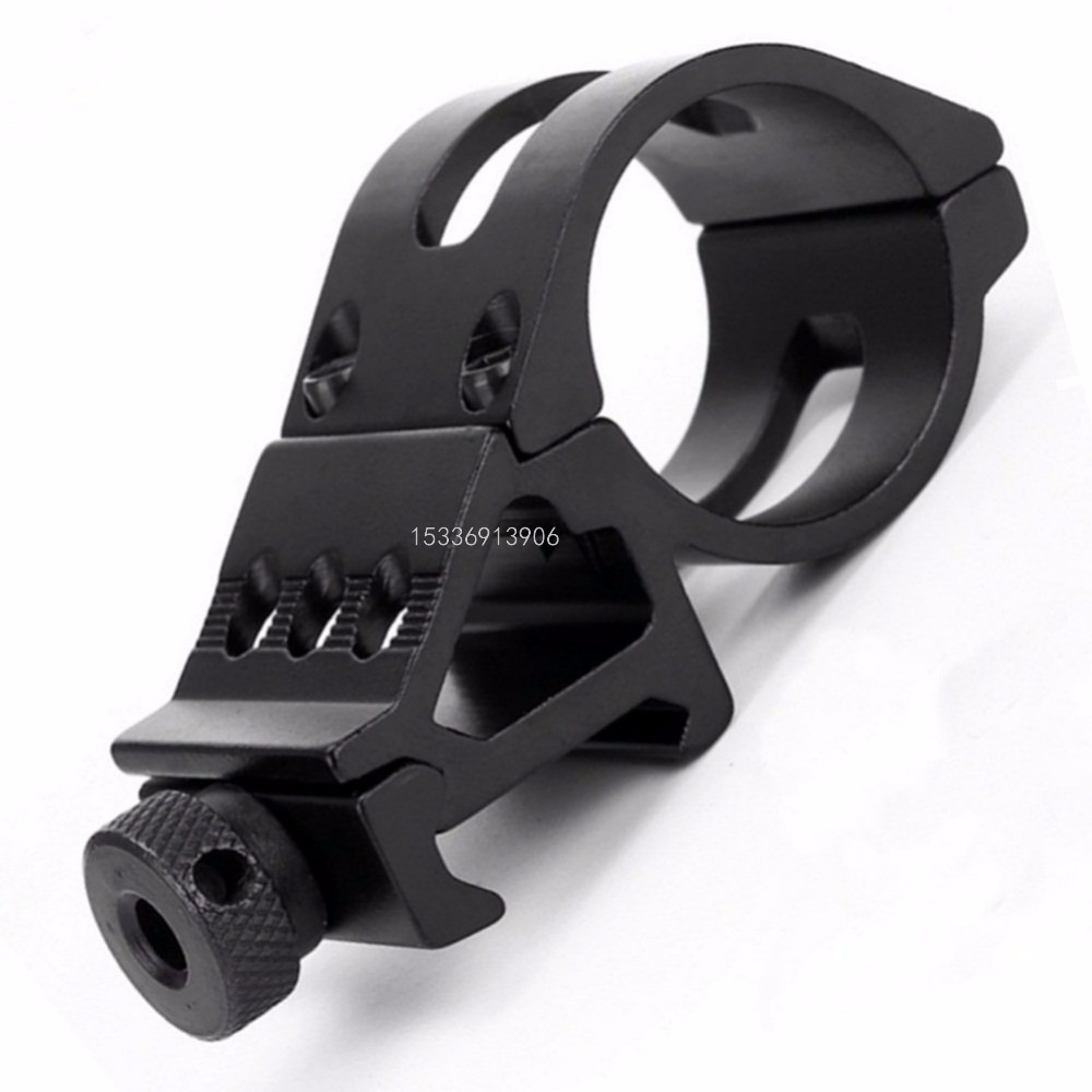 T2008 Full Metal 20mm Card Slot 25/30mm Torch Bracket Fixture