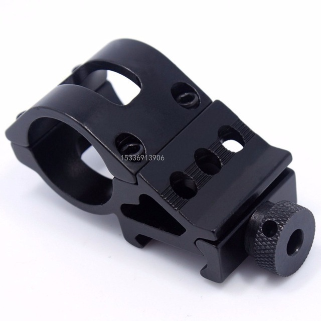 T2008 Full Metal 20mm Card Slot 25/30mm Torch Bracket Fixture
