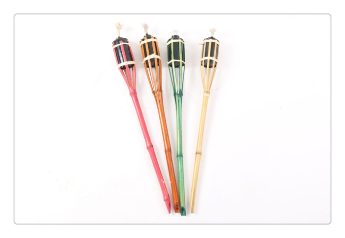 Male - dried bamboo wood torch outdoor lighting barbecue camping lamp decoration. Male - dried bamboo wood torch outdoor lighting barbecue camping lamp decoration.
