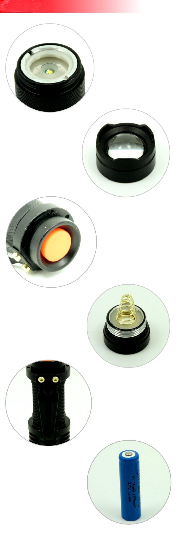 SK68 charging MINI torch flashlight SK68 charging MINI torch flashlight