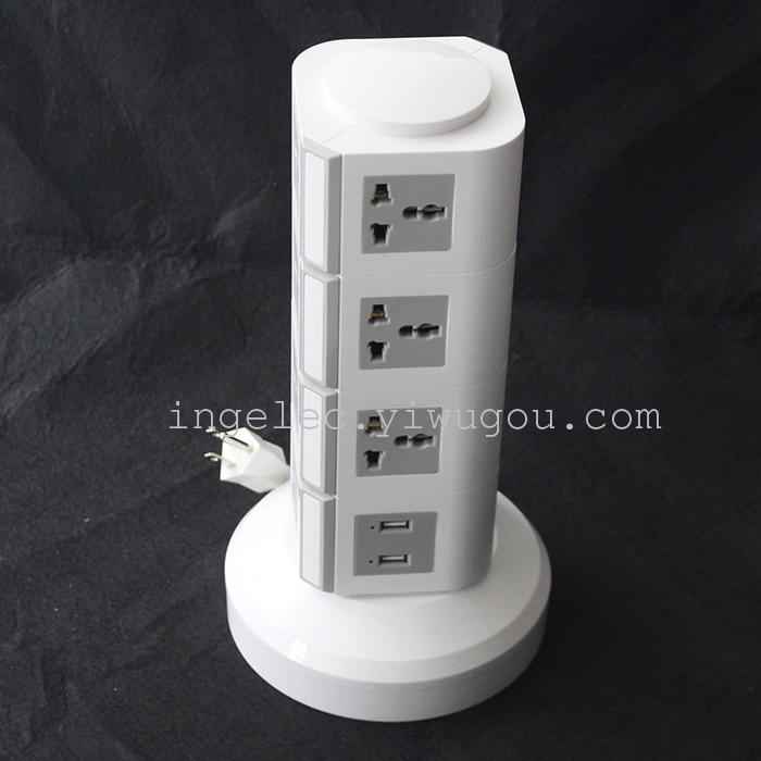 4-Layer USB Independent Switch Socket Power Strip Power Strip Patch Board Patch Board 4-Layer USB Independent Switch Socket Power Strip Power Strip Patch Board Patch Board