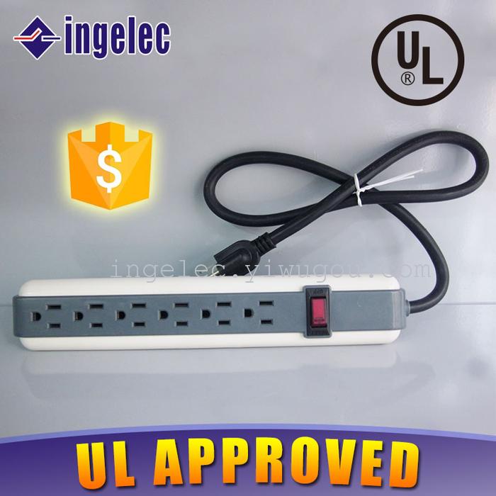 6-Position American Grounding Socket with Switch Power Strip Power Strip Patch Board Patch Board 6-Position American Grounding Socket with Switch Power Strip Power Strip Patch Board Patch Board