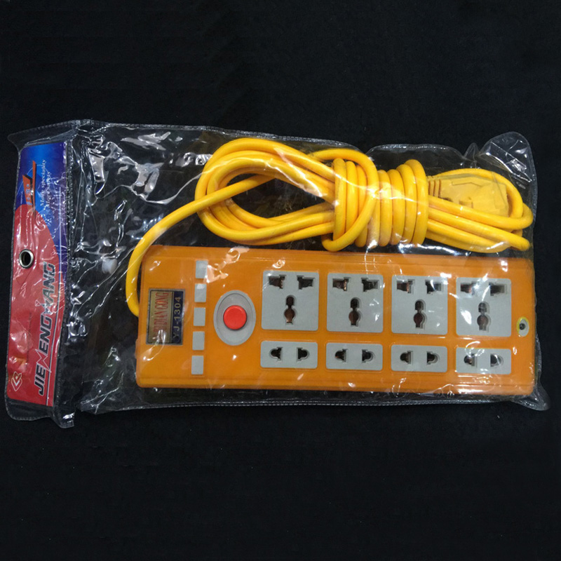 Wiring Power Strip Patch Board Socket 3 M Color Rainproof and Waterproof Patch Board
