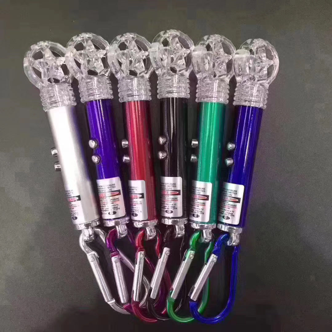 Outdoor multifunctional cat and dog teasing laser pointer teaching model 3 in 1 colorful star bar laser light Outdoor multifunctional cat and dog teasing laser pointer teaching model 3 in 1 colorful star bar laser light