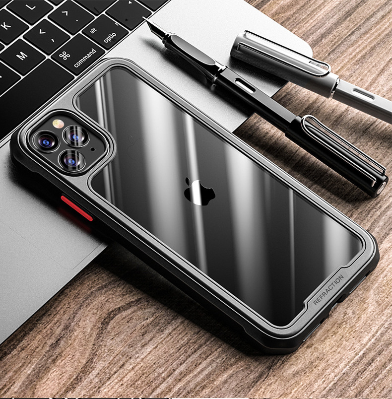 Iphone12 Mobile Phone Shell AllInclusive Soft Edge TPU Apple 11promax Boxer DropResistant X Transparent Protective Case Iphone12 Mobile Phone Shell AllInclusive Soft Edge TPU Apple 11promax Boxer DropResistant X Transparent Protective Case