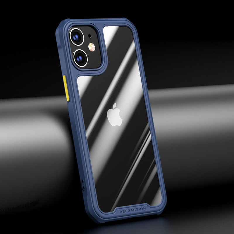 Iphone12 Mobile Phone Shell AllInclusive Soft Edge TPU Apple 11promax Boxer DropResistant X Transparent Protective Case Iphone12 Mobile Phone Shell AllInclusive Soft Edge TPU Apple 11promax Boxer DropResistant X Transparent Protective Case