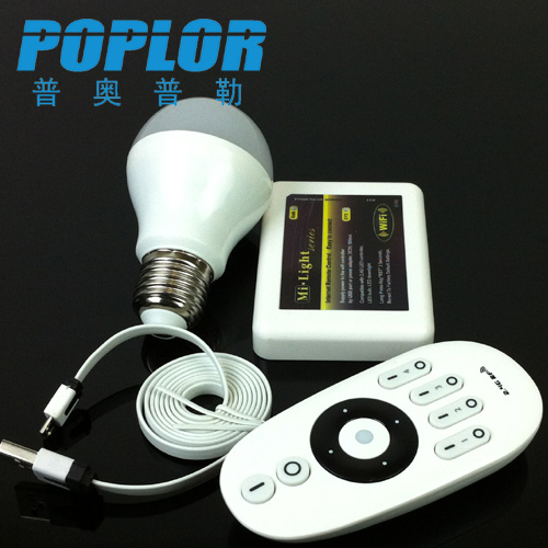 LED bulb lamp / 6W / color temperature regulatorl / WiFi controller / remote control lighting suit LED bulb lamp / 6W / color temperature regulatorl / WiFi controller / remote control lighting suit