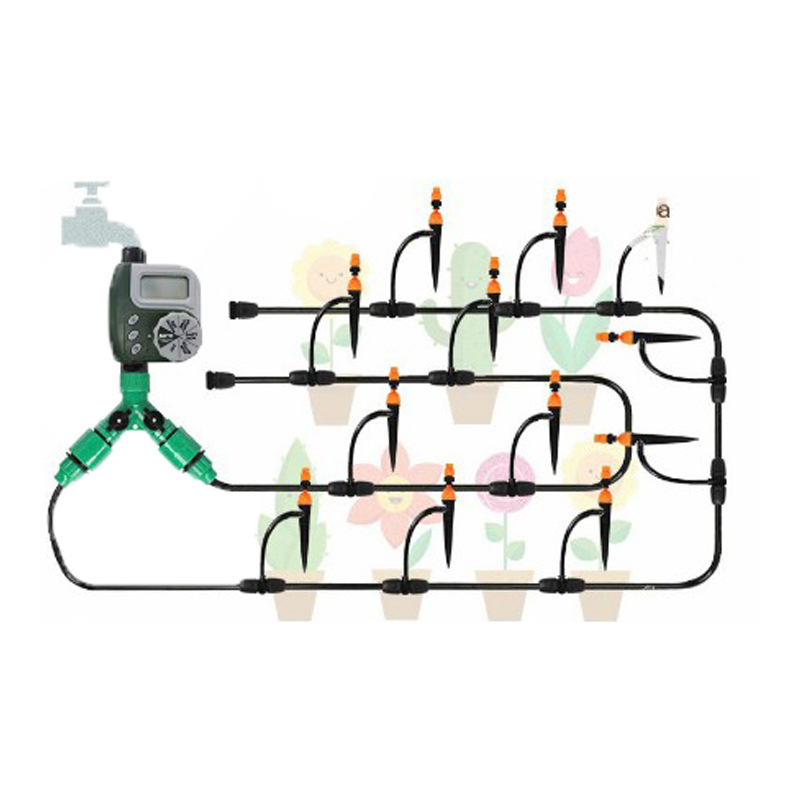 Lazy Plant Watering Timer Outdoor Garden Automatic Water-Dropper Intelligent Watering Irrigation Timing Controller