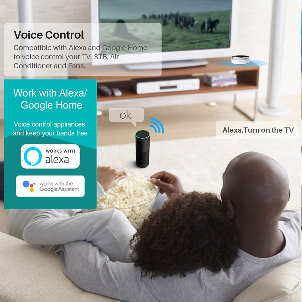 Graffiti Smart Phone WiFi Infrared Universal Voice Remote Control Intelligent Remote Control