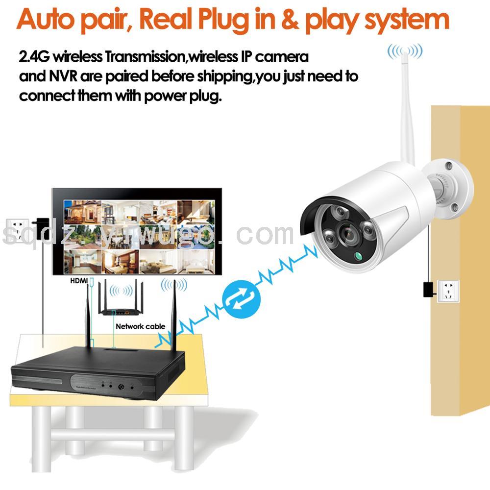 Monitoring HD Night Vision Wireless Monitor Household Equipment Set Supermarket Commercial Store Outdoor Camera Monitoring HD Night Vision Wireless Monitor Household Equipment Set Supermarket Commercial Store Outdoor Camera