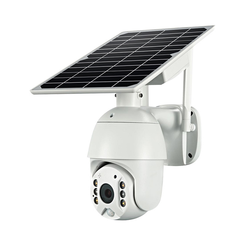Solar Surveillance Camera 4G Outdoor 1080P HD Smart Security Protection Equipment Wireless WiFi Camera