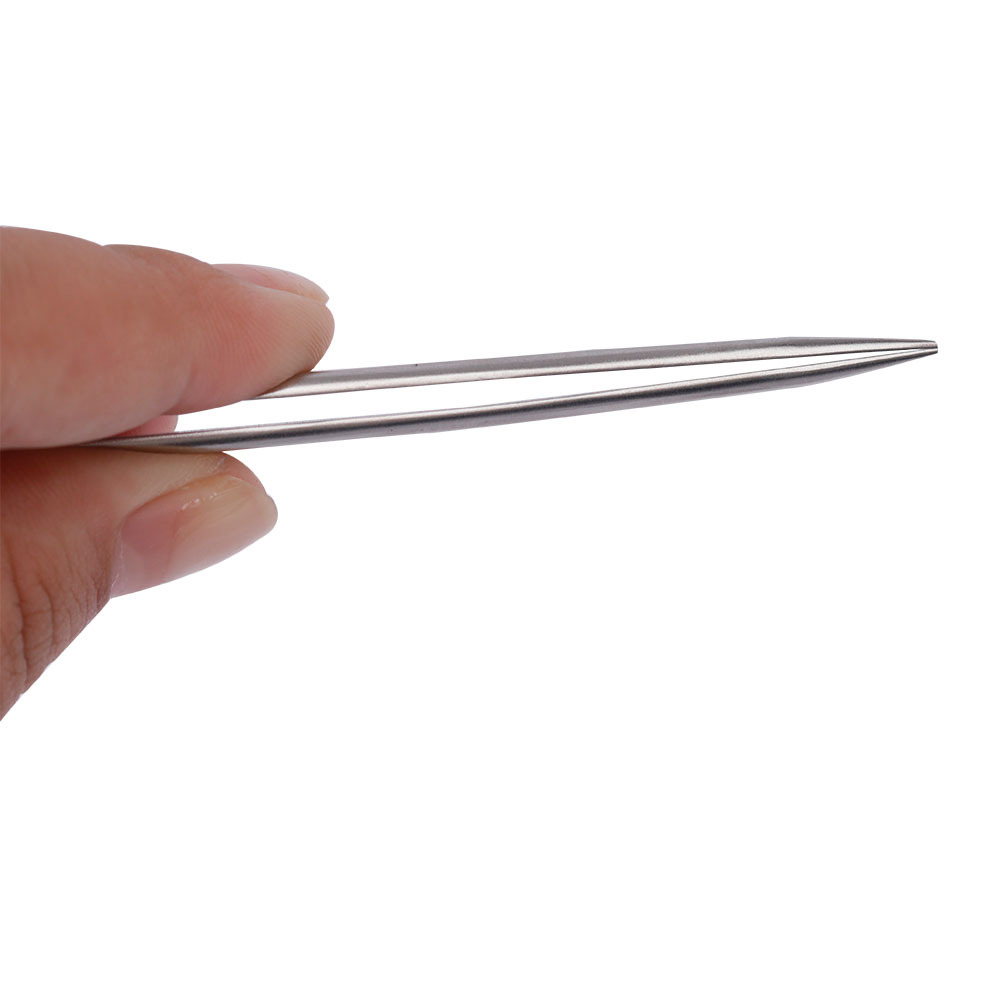 AA Clip Tweezers Double a Clip Stainless Steel Tweezers Pointed Camera Low Heat Transfer Clip Gold Jewelry Equipment