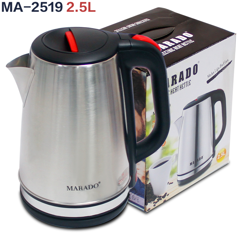 Marado Household Stainless Steel Large Capacity Kettle Electric Kettle Kettle Electric Kettle Marado Household Stainless Steel Large Capacity Kettle Electric Kettle Kettle Electric Kettle