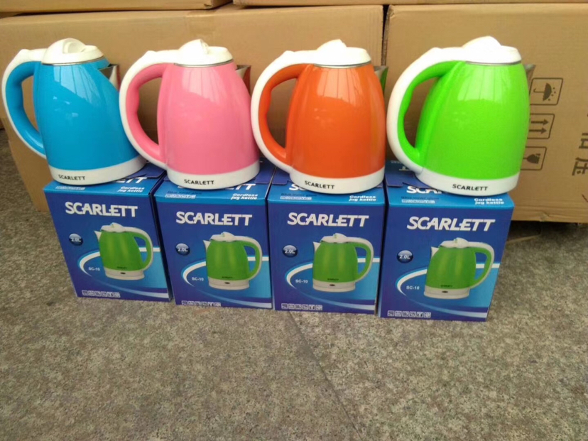 Steel and plastic double layer electric Kettle Steel and plastic double layer electric Kettle