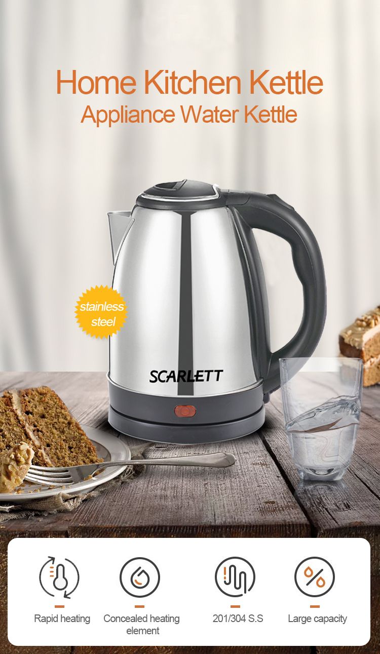 Electric Kettle Household Stainless Steel Large Capacity Kettle Automatic Broken Electric Kettle