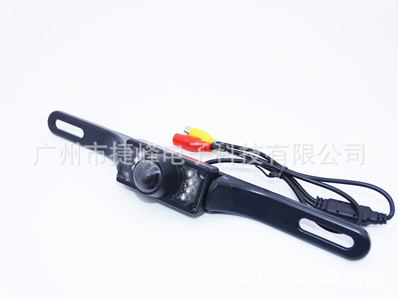Factory Direct Sales 5-Inch Suction Cup Display HD Wireless Transmitter Receiver License Plate 7 Infrared Car Camera