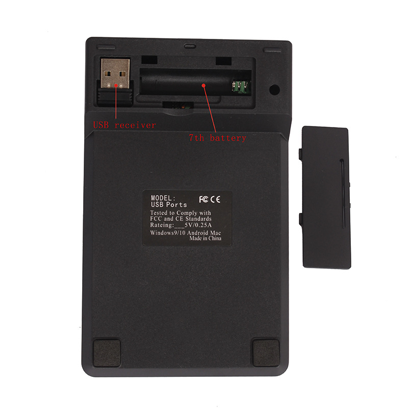 Digital Keyboard Wireless 2.4G Built-in USB Receiver Wireless Keypad Professional Production Factory Digital Keyboard Wireless 2.4G Built-in USB Receiver Wireless Keypad Professional Production Factory