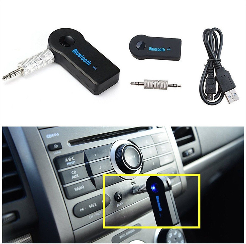 Bluetooth Receiver 3.5mm Wireless 4.0 Bluetooth Adapter Aux Car Mounted Bluetooth Sound Receiver Converter Bluetooth Receiver 3.5mm Wireless 4.0 Bluetooth Adapter Aux Car Mounted Bluetooth Sound Receiver Converter