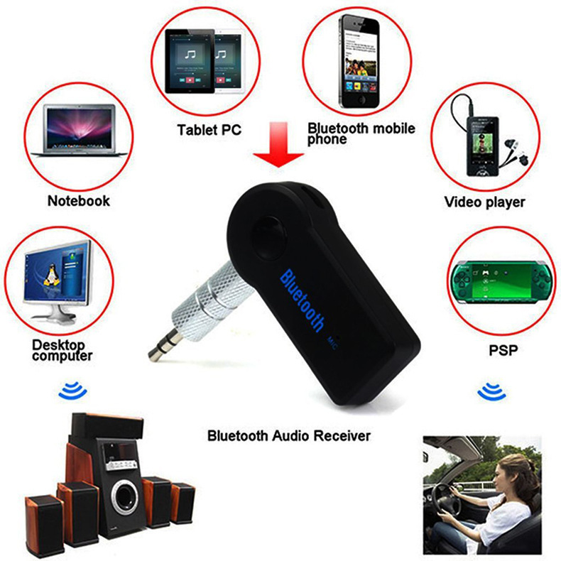 Bluetooth Receiver 3.5mm Wireless 4.0 Bluetooth Adapter Aux Car Mounted Bluetooth Sound Receiver Converter Bluetooth Receiver 3.5mm Wireless 4.0 Bluetooth Adapter Aux Car Mounted Bluetooth Sound Receiver Converter