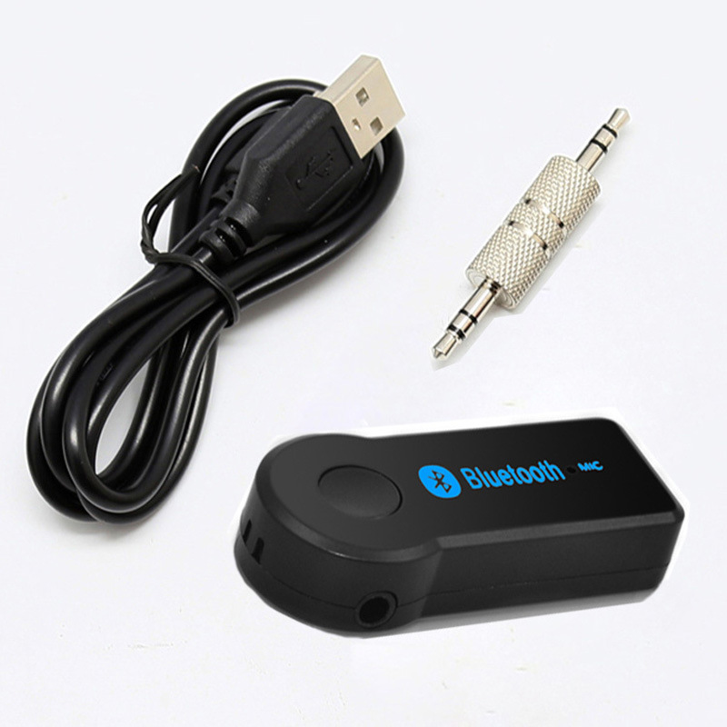 3.5mm Car Wireless Audio Bluetooth Receiver Aux Interface Bluetooth Adapter Music Stereo