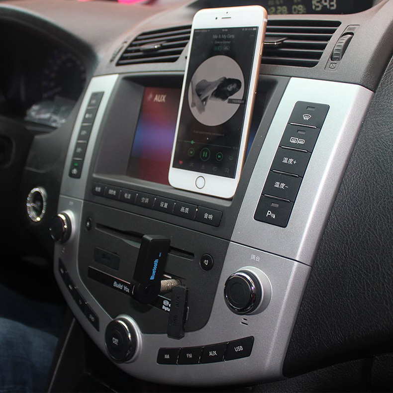 3.5mm Car Wireless Audio Bluetooth Receiver Aux Interface Bluetooth Adapter Music Stereo