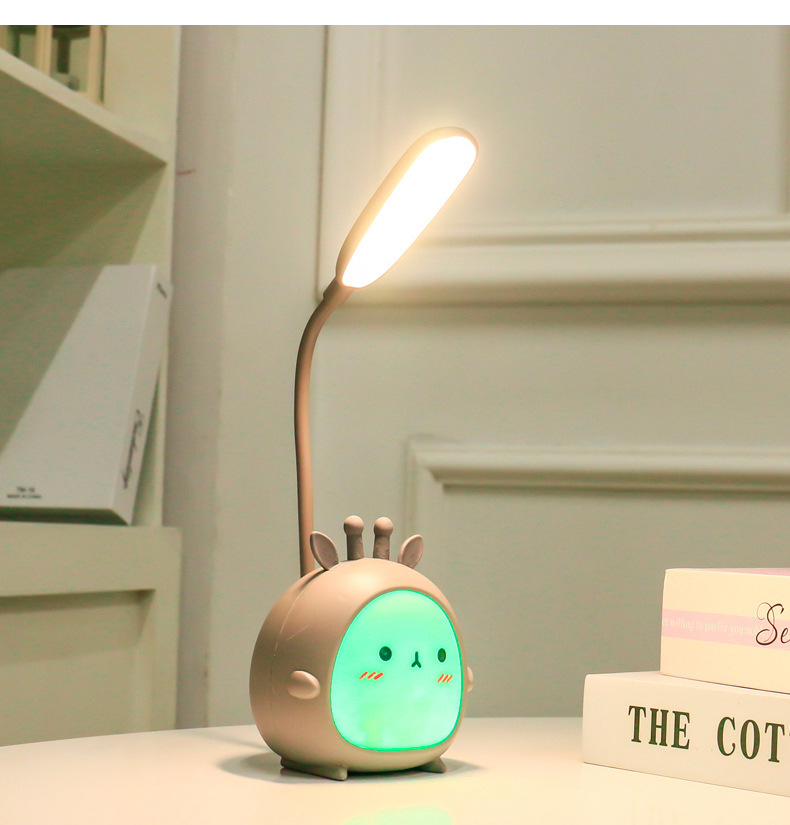 2020 New Cute Cartoon Animal Table Lamp Dormitory Bedside Learning Reading Led Third Gear Dimmable Table Lamp 2020 New Cute Cartoon Animal Table Lamp Dormitory Bedside Learning Reading Led Third Gear Dimmable Table Lamp