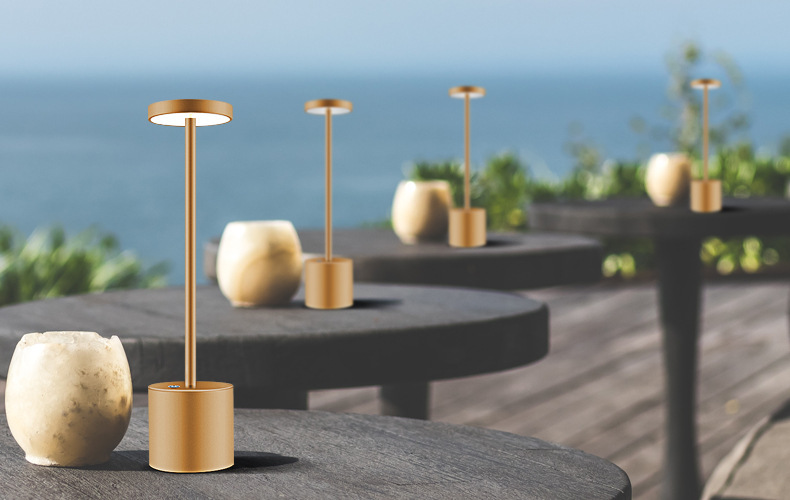 Amazon Hot Table Lamp Decoration Dining-Room Lamp Living Room Bar Desk Lamp Led Charging Customized Bar Table Lamp