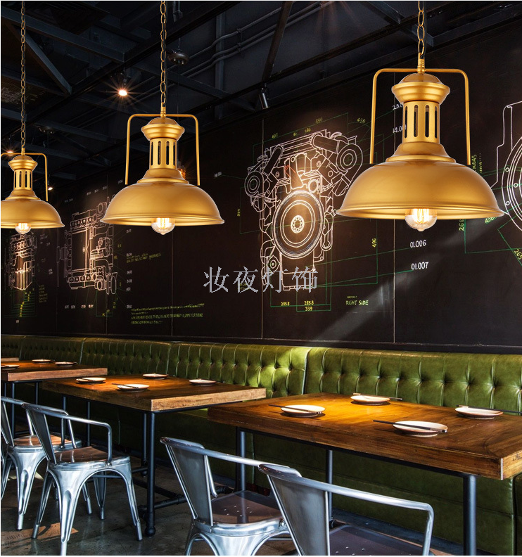 Nordic restaurant chandelier single head table lamp creative personality light luxury bar table lamp dining room simpl Nordic restaurant chandelier single head table lamp creative personality light luxury bar table lamp dining room simpl