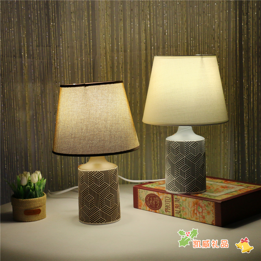 Modern Minimalist Table Lamp Fabric Shade Living Room Bedroom Creative Study Bedside Chinese Table Lamp Modern Minimalist Table Lamp Fabric Shade Living Room Bedroom Creative Study Bedside Chinese Table Lamp