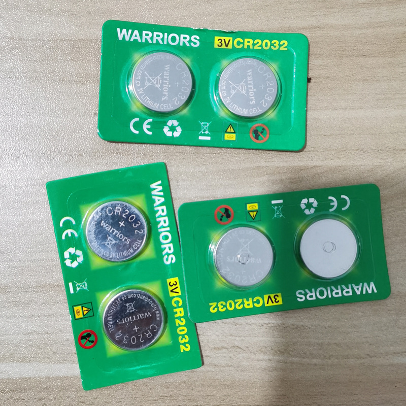 Kathy Greenhouse CR2032 Button Cell Electronic Products Remote Control Candle Light Toy 3V Lithium Manganese Button Cell