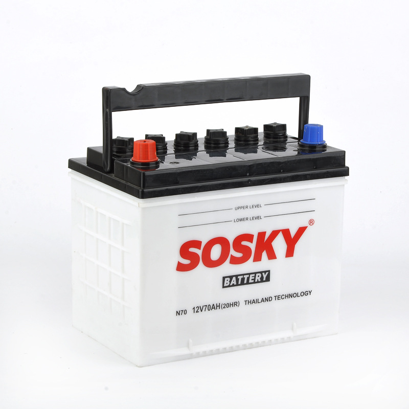Sosky Dry Charge Car Starting Battery Ups Forklift Marine Battery Energy Storage Solar Wind Energy Battery