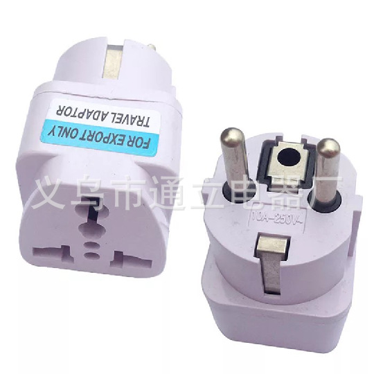 A-304 European Standard adaptor plug Russia Europe Germany France travel adaptor A-304 European Standard adaptor plug Russia Europe Germany France travel adaptor
