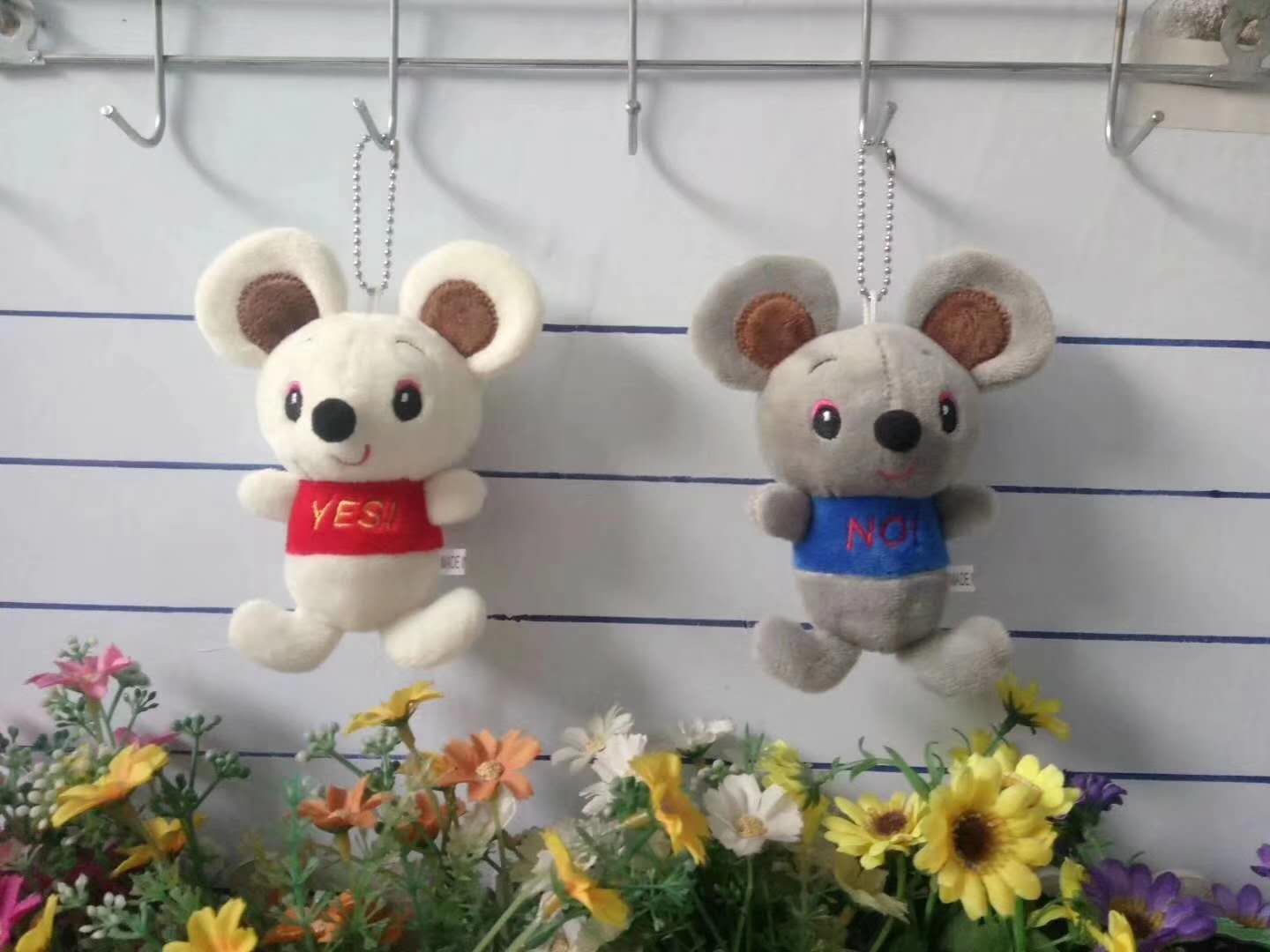 New Popular Year of the Rat Mascot Little Mouse Doll Small Pendant to Map and Sample Custom Plush Toy Manufacturer