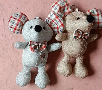 New Popular Year of the Rat Mascot Little Mouse Doll Small Pendant to Map and Sample Custom Plush Toy Manufacturer