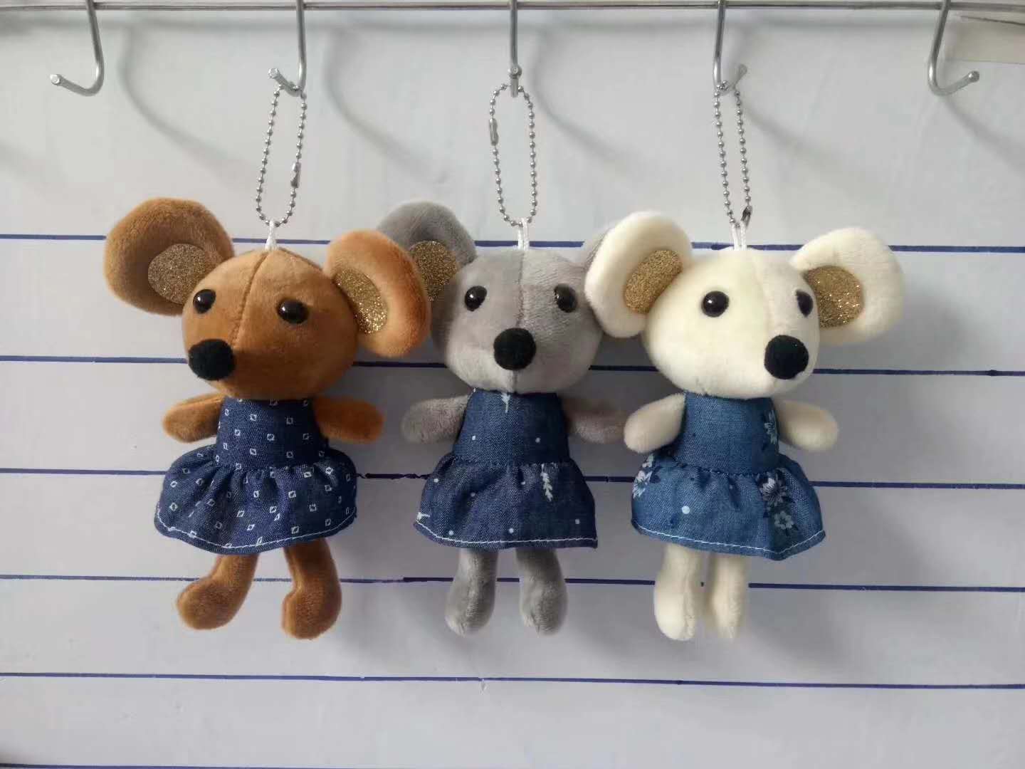 New Popular Year of the Rat Mascot Little Mouse Doll Small Pendant to Map and Sample Custom Plush Toy Manufacturer