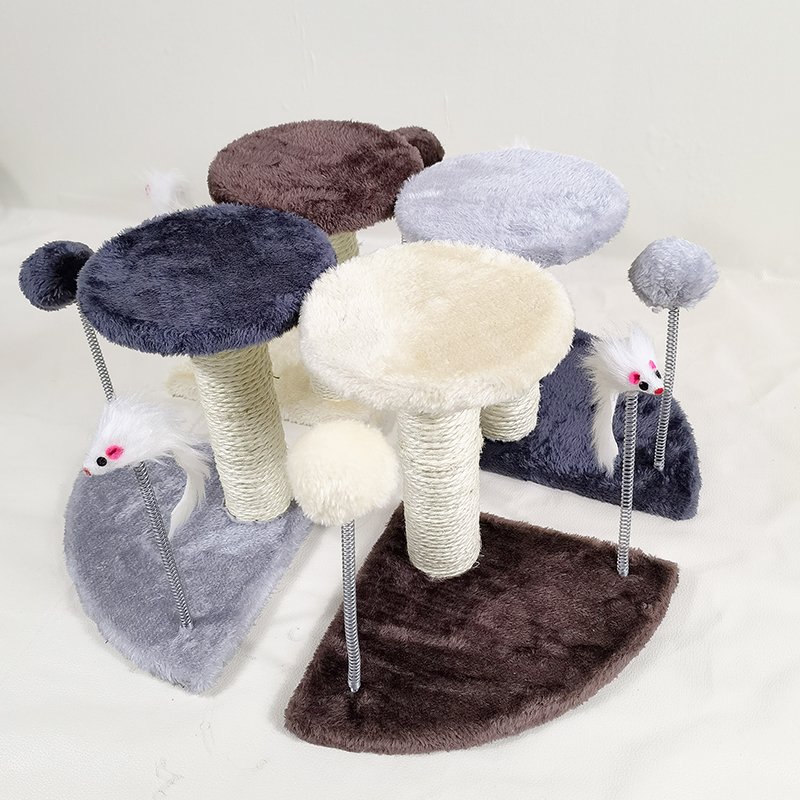Factory Direct Sales New Small Cats Climbing Frame Sisal Fleece Cloth Pet Toy Hair Ball Mouse Cat Supplies Cross-Border Factory Direct Sales New Small Cats Climbing Frame Sisal Fleece Cloth Pet Toy Hair Ball Mouse Cat Supplies Cross-Border