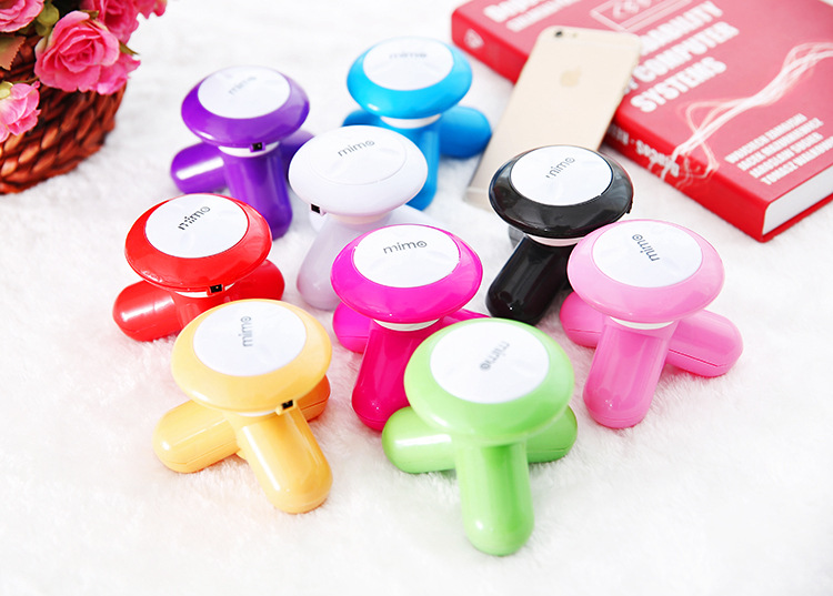 Creative Small Triangle Massager Mini Massager Tripod Massager Wholesale Send USB Cable Creative Small Triangle Massager Mini Massager Tripod Massager Wholesale Send USB Cable