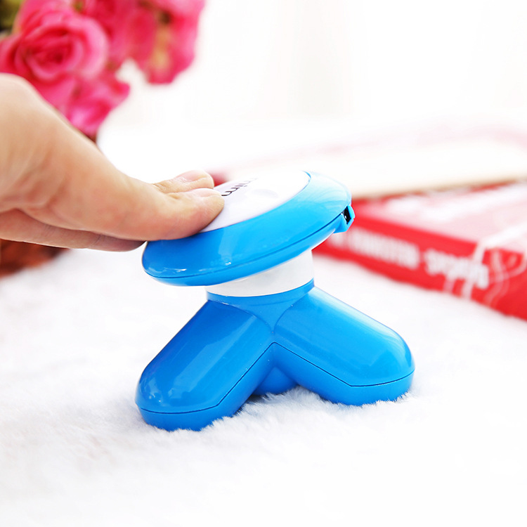 Creative Small Triangle Massager Mini Massager Tripod Massager Wholesale Send USB Cable
