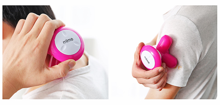 Creative Small Triangle Massager Mini Massager Tripod Massager Wholesale Send USB Cable